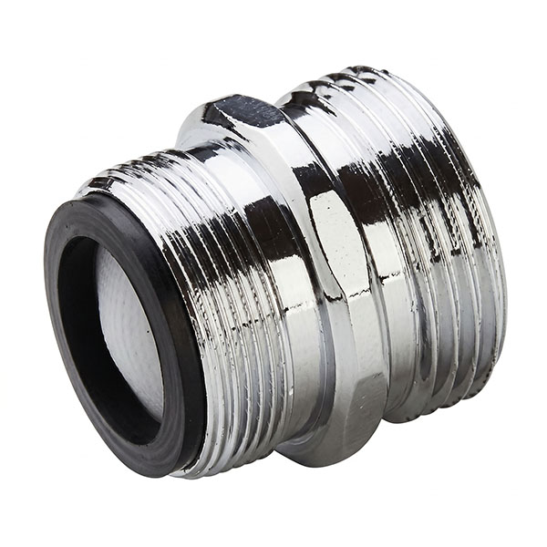 Aquajet Adattatore con Aeratore Maschio Cromato M24X1 - 3/4" - AQUAJET