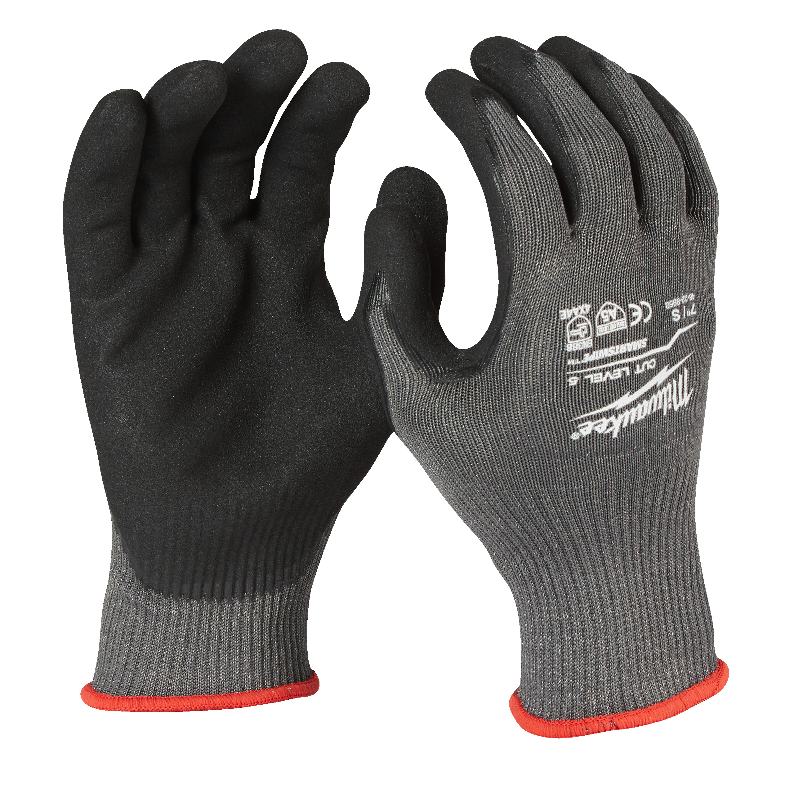 Milwaukee Guanti MOD. CUT e Gloves Colore GRIGIO/NERO - MILWAUKEE