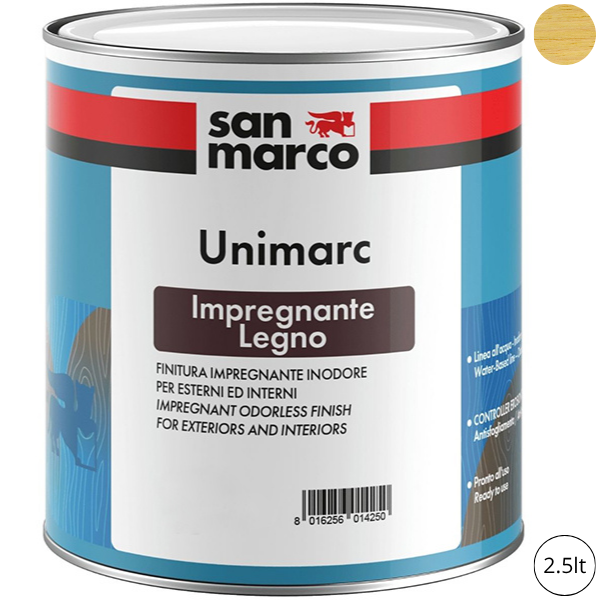 SAN Marco Unimarc Impregnante Legno - SAN MARCO - Immagine 3