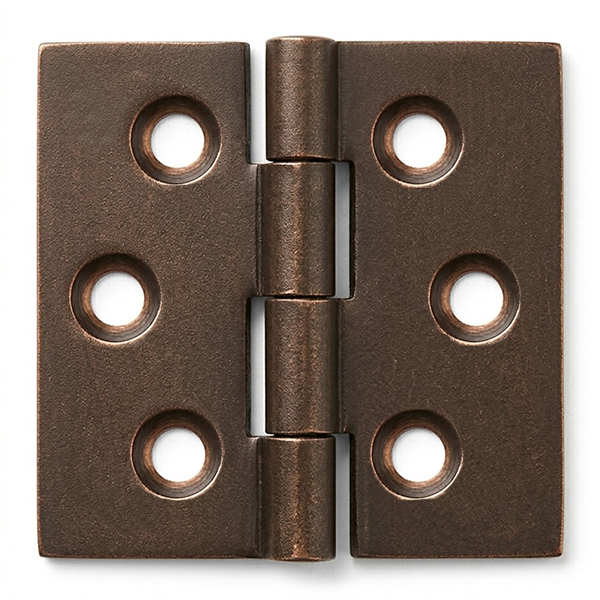 Metal Style Cerniera Fresata Piana Finitura Bronzata CONF.DA PZ2