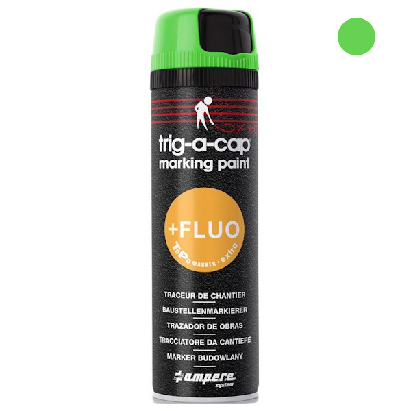 Ampere Tracciatore da Cantiere Trig-A-CAP EXTRA ML650 Verde Fluo - AMPERE - Immagine 1