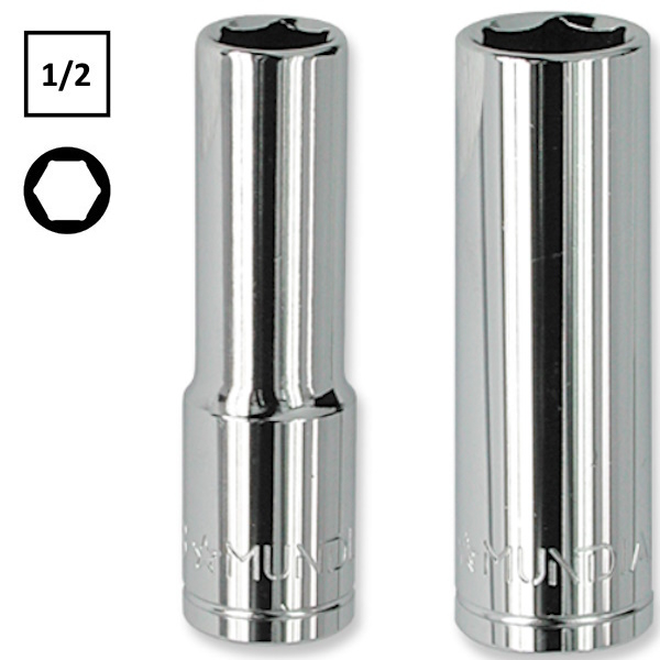 Mundial ART.1502 Chiave a Bussola Lunga da 1/2" Esagonale - MUNDIAL