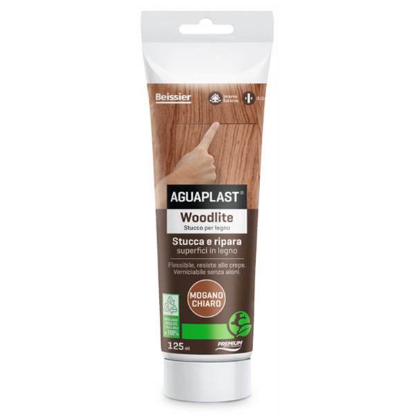 Aguaplast Woodlite Stucco in Pasta per Legno in Tubo