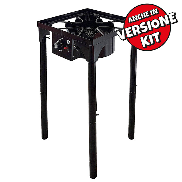 Project Fornellone a GAS con Gambe Regolabili MOD. Power TOP 1 - PROJECT - Immagine 2