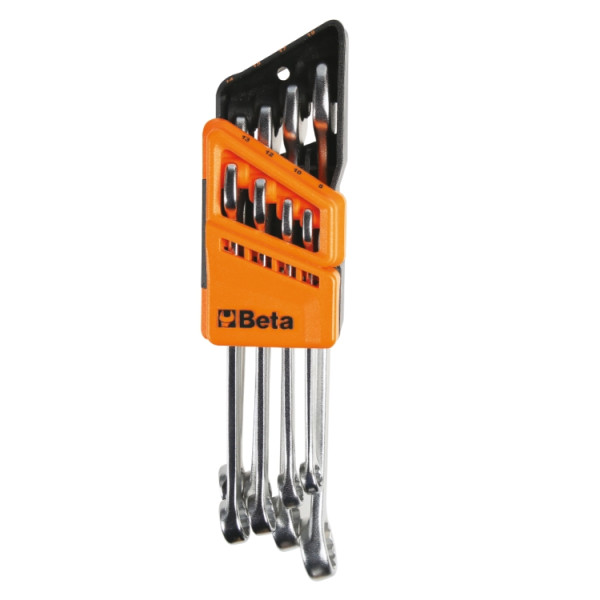 Beta 42/SC8 Serie 8 Chiavi Combinate con Supporto Compatto - BETA UTENSILI