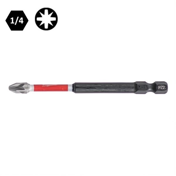 Milwaukee Inserti Bits per Viti a Croce Pozidriv Impronta PZ da MM90 - MILWAUKEE - Immagine 3