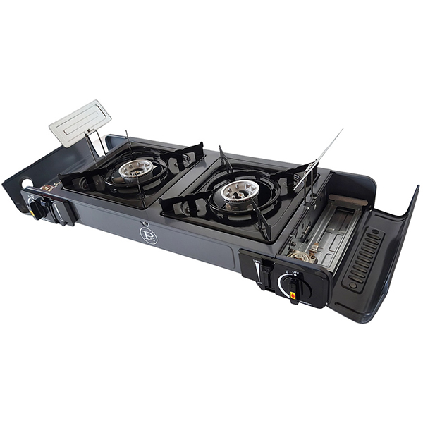 Project Fornello Doppio a GAS da Campeggio MOD. Cook 170 - PROJECT - Immagine 2