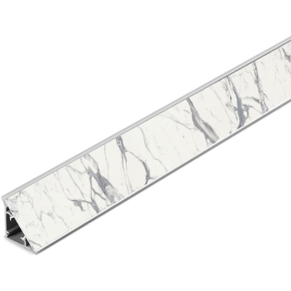 Pircher Alzatina Triangolare per TOP Cucina Calcutta MM30X30X3000 - PIRCHER OBERLAND - Immagine 2