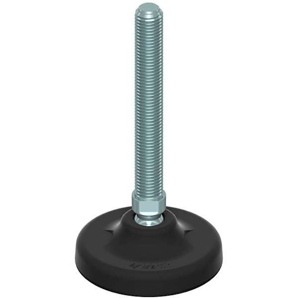 Martin Piede Zincato Base Plastica Snodato 30° D.MM105 M16/M20/M24 - MARTIN