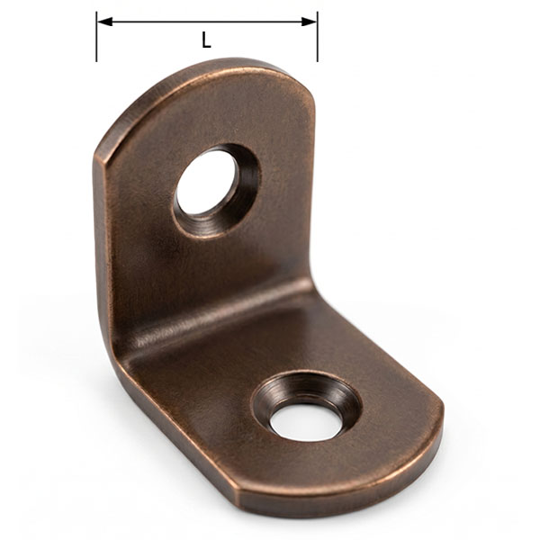MINUTEX Squadrette Reggipiani in Acciaio Bronzato in CONF.DA PZ4 - MINUTEX - Immagine 4
