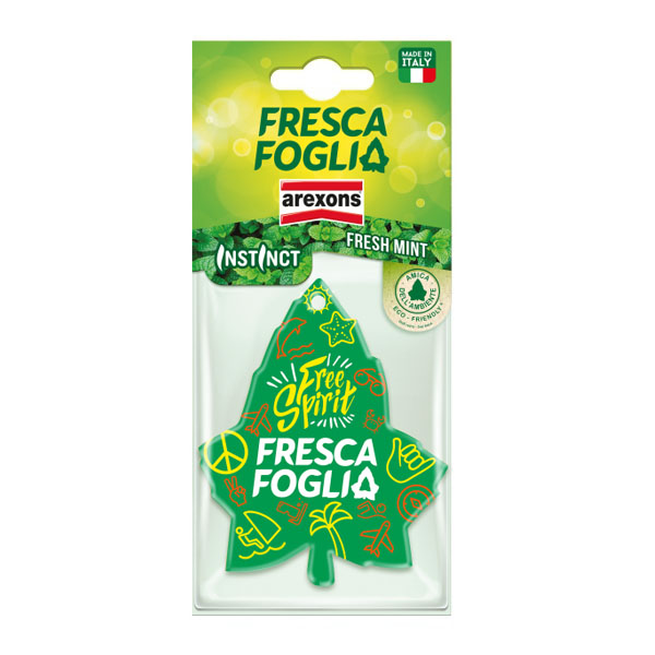 AREXONS Profumatore per Auto Fresca Foglia Instinct
