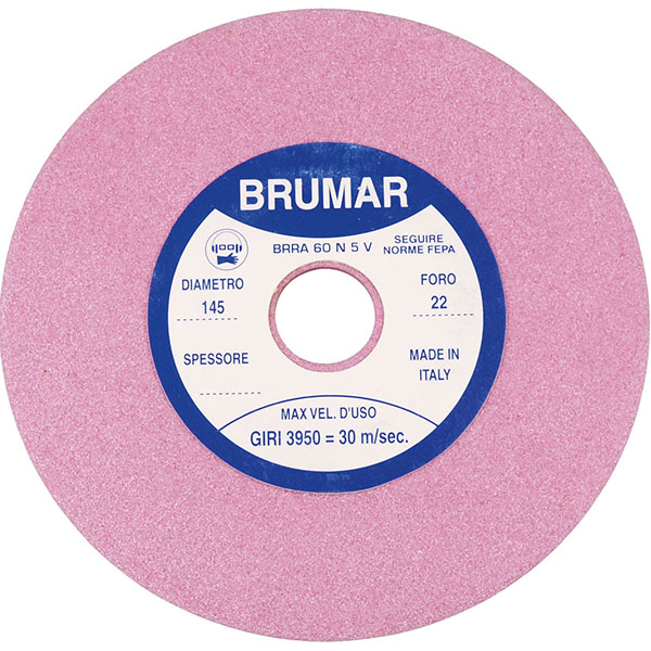 Brumar Mola per Affilacatene al Corindone Rosa Efco D.MM145X3,5X22 - BRUMAR