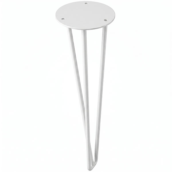 MINUTEX Gamba in Filo per Tavolo MOD. Wire Acciaio Verniciato H.CM 71 - MINUTEX - Immagine 4