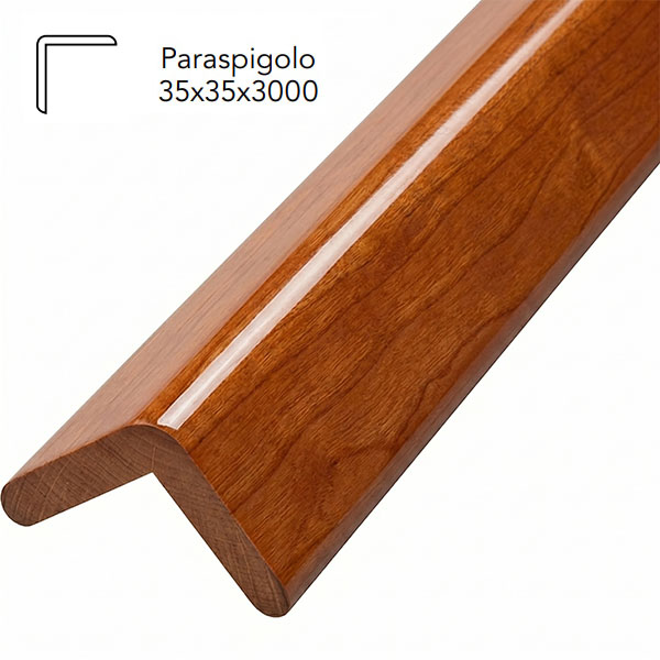 Pircher Paraspigolo Legno Massello Lucidato Ciliegio - PIRCHER OBERLAND - Immagine 5