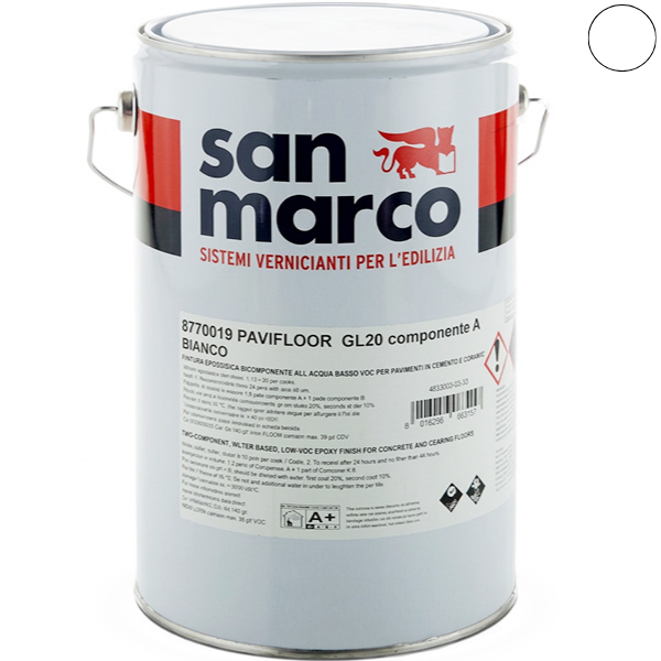 SAN Marco Pavifloor GL20 Satinato per Piastrelle e Cemento - SAN MARCO