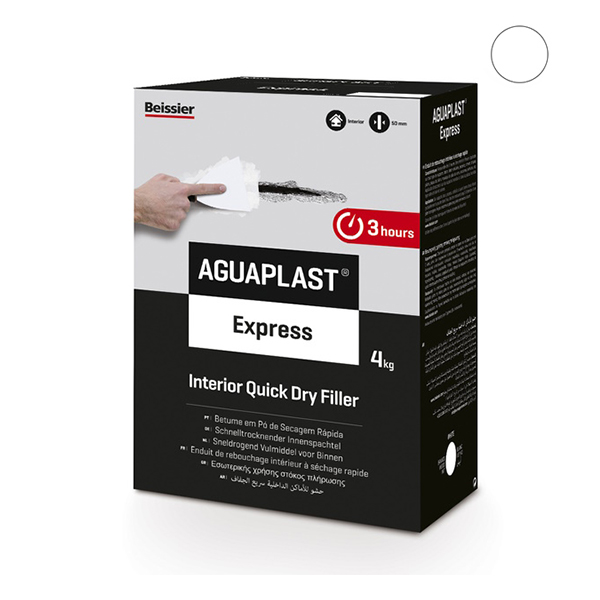 Aguaplast EXPRESS Stucco in Polvere Bianco KG 4 - AGUAPLAST