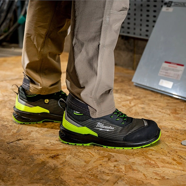 Milwaukee Scarpe Antinfortunistiche Basse MOD. FLEXTRED Hi-VIS Verde S1PS - MILWAUKEE - Immagine 5