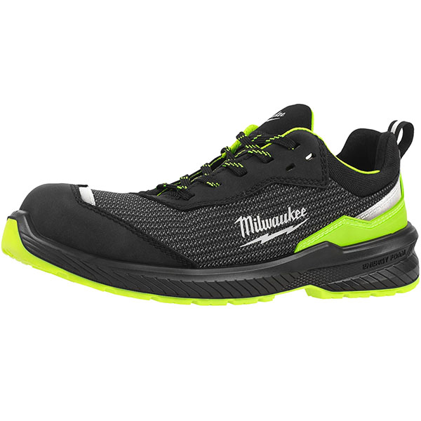 Milwaukee Scarpe Antinfortunistiche Basse MOD. FLEXTRED Hi-VIS Verde S1PS - MILWAUKEE - Immagine 4