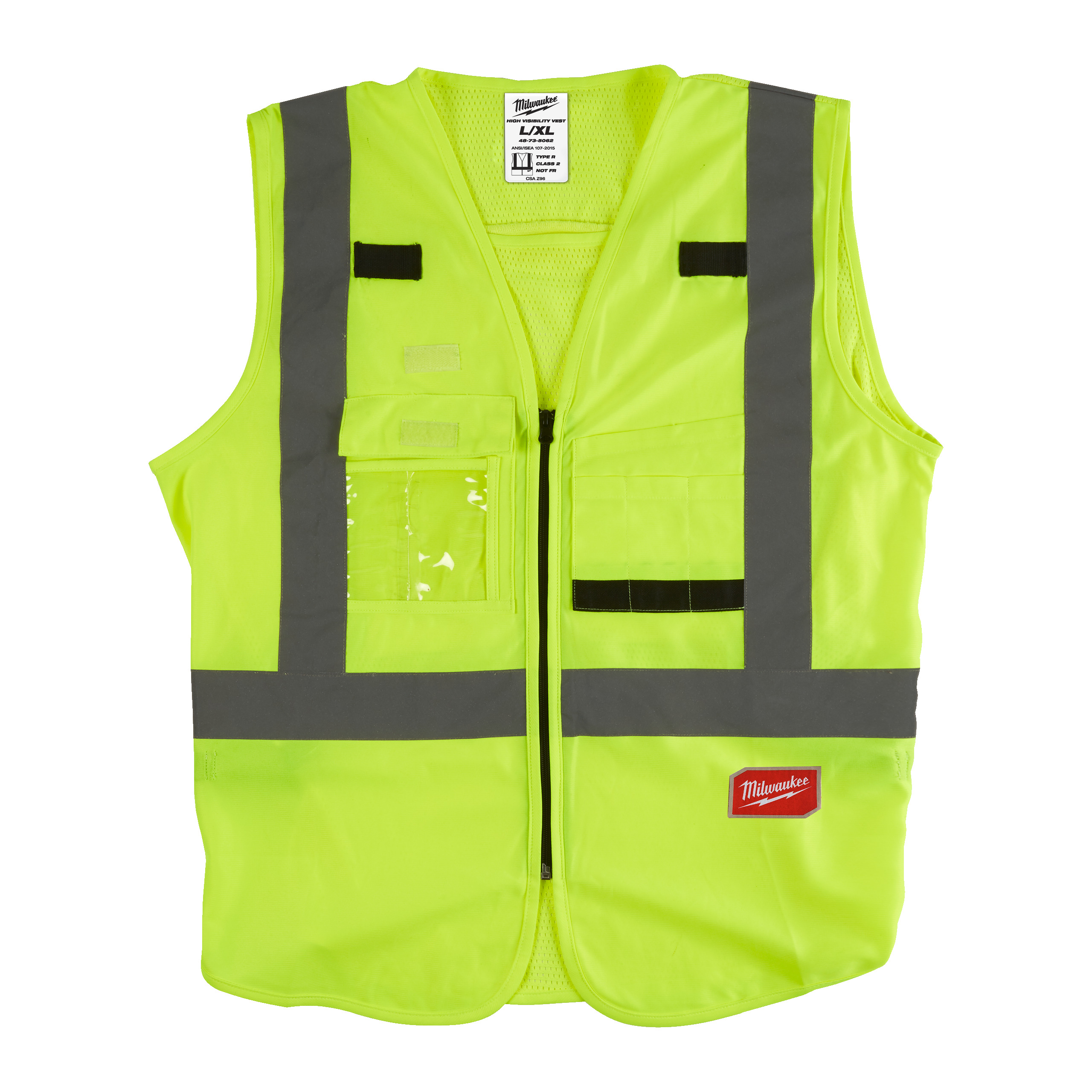 Milwaukee Gilet Alta visibilita' Colore Giallo TG. L/XL - MILWAUKEE - Immagine 1