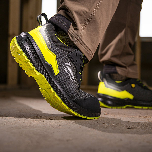 Milwaukee Scarpe Antinfortunistiche Basse MOD. FLEXTRED Hi-VIS Giallo S1PS - MILWAUKEE - Immagine 4