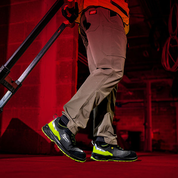 Milwaukee Scarpe Antinfortunistiche Basse MOD. FLEXTRED Hi-VIS Giallo S1PS - MILWAUKEE - Immagine 5