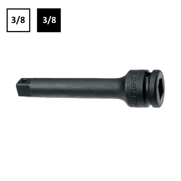 Beta 710/21 Prolunga Macchina Quadro Maschio e Femmina MM125 3/8" - BETA UTENSILI