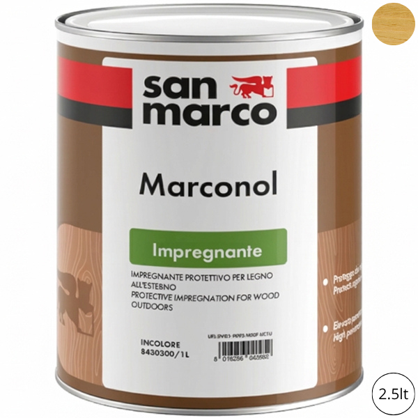 SAN Marco Marconol Impregnante per Legno - SAN MARCO - Immagine 3