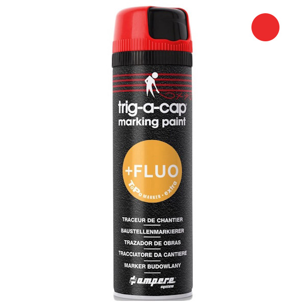 Ampere Tracciatore da Cantiere Trig-A-CAP EXTRA ML650 Arancio Fluo - AMPERE - Immagine 5