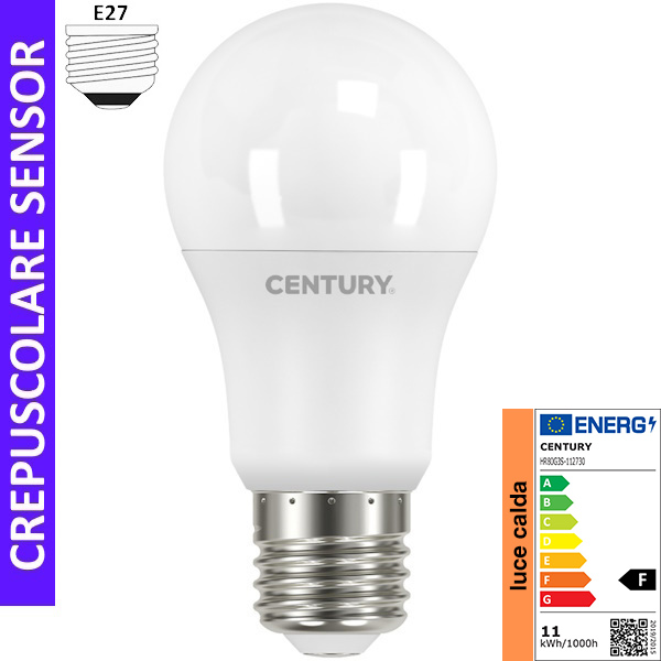 Century Lampadina LED Harmony 80 Crepuscolare 230V E27 - CENTURY ITALIA - Immagine 4