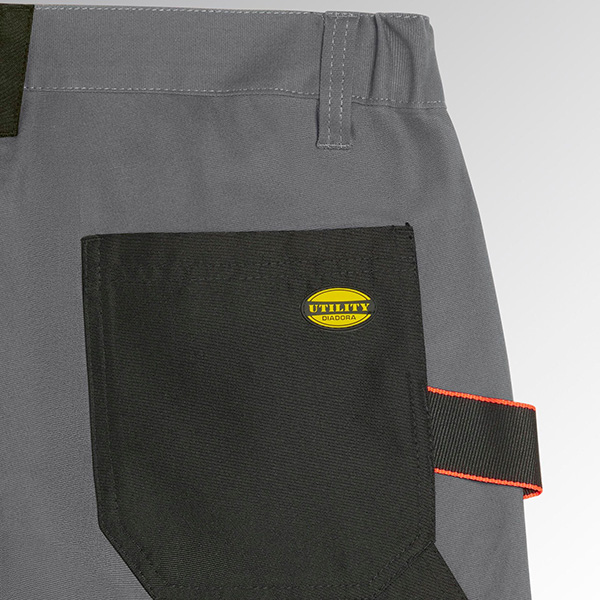 Diadora Pantalone da Lavoro Pant Stretch Performance 2.0 Grigio - DIADORA UTILITY - Immagine 4