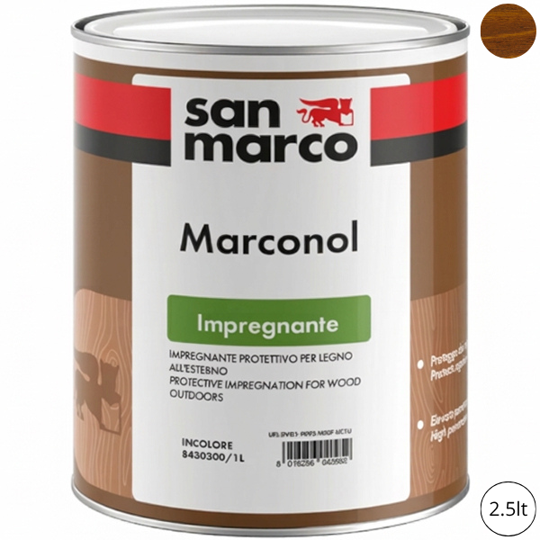 SAN Marco Marconol Impregnante Castagno LT 2,5 - SAN MARCO - Immagine 1