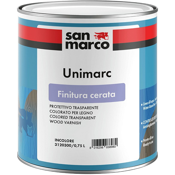 SAN Marco Unimarc Finitura Cerata Trasparente LT 0,75 - SAN MARCO