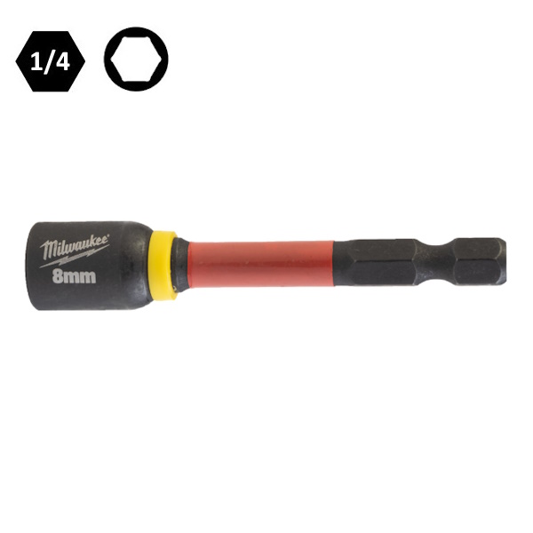 Milwaukee Bussola Esagonale Magnetica MM 5,5X65 con Attacco da 1/4" - MILWAUKEE - Immagine 5
