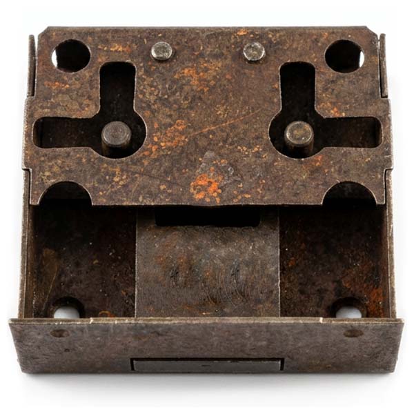 Metal Style Serratura per Mobili a Redosso DX/SX Anticata ART. MG892/3/4 - METAL STYLE - Immagine 3