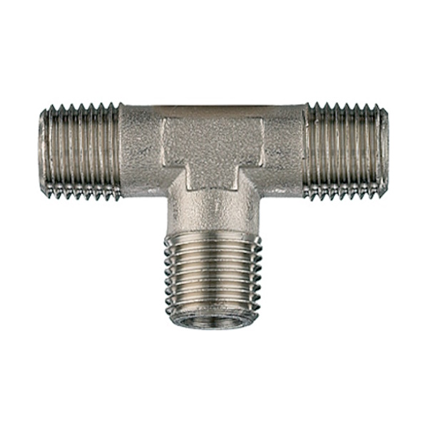 ANI ART. 34/F Raccordo a T Filettato Maschio Maschio Maschio 3/8" - ANI - Immagine 1