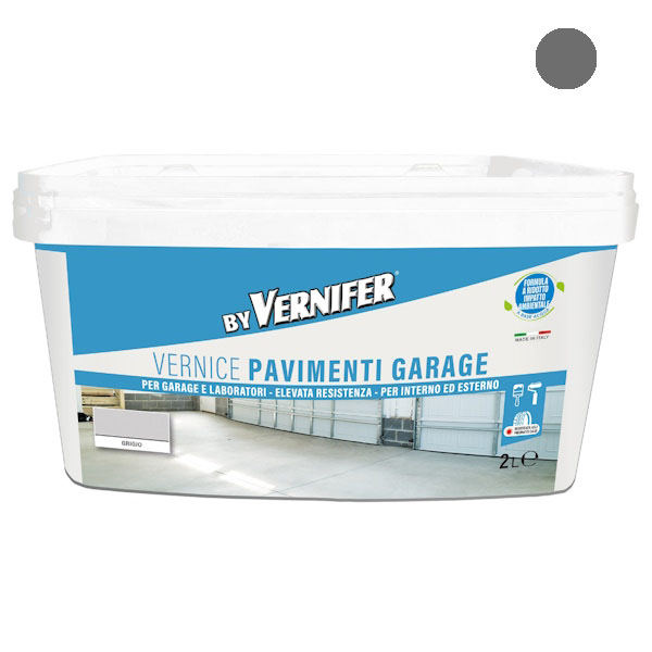 AREXONS Vernifer Vernice per Pavimenti Garage Grigio LT2 - AREXONS
