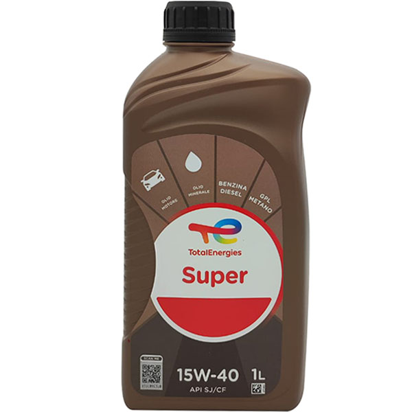 Total Super Olio Motore 4T 15W-40 - TOTAL