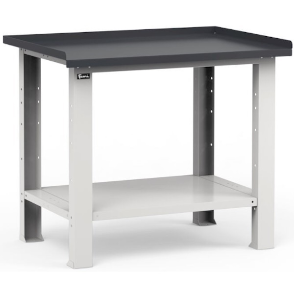 Fami Banco da Lavoro Work Piano in Acciaio Colore Grigio - FAMI