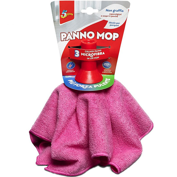 Superfive Ricambio Lavapavimenti MOP 100% Microfibra - SUPERFIVE