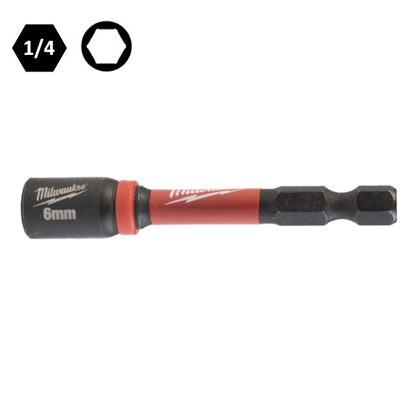 Milwaukee Bussola Esagonale Magnetica MM13,0X65 con Attacco da 1/4"* - MILWAUKEE - Immagine 4