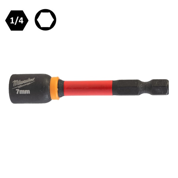 Milwaukee Bussola Esagonale Magnetica MM13,0X65 con Attacco da 1/4"* - MILWAUKEE - Immagine 5