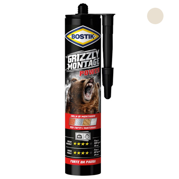 UHU Bostik Grizzly Montage Power Colore Crema - UHU BOSTIK