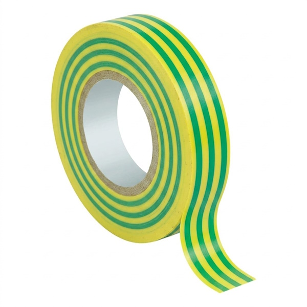Beta 1639ESB Nastro Isolante in PVC Colore GIALLO/VERDE - BETA UTENSILI - Immagine 3