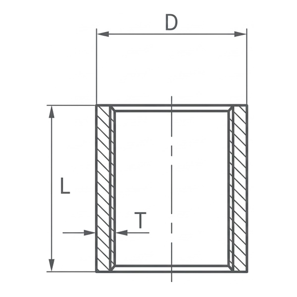 GT Comis ART. 856 Manicotto in Acciaio INOX Aisi 316 - G.T. COMIS - Immagine 2