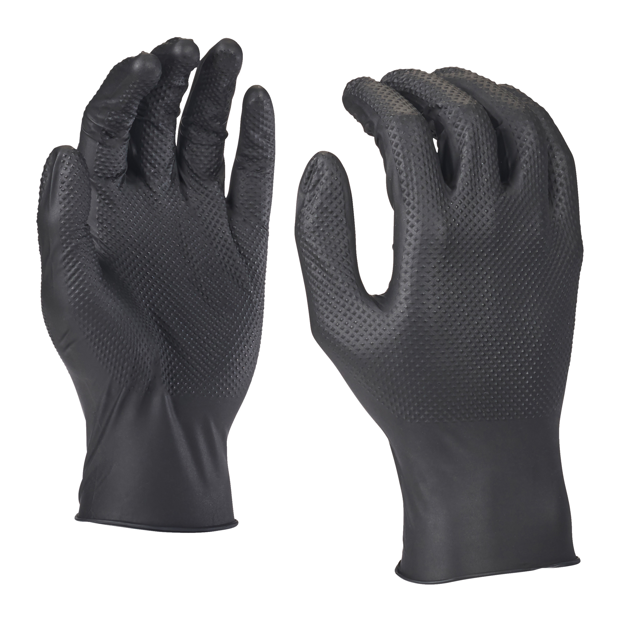 Milwaukee Guanti in Nitrile Colore Nero Confezione da PZ.50 - MILWAUKEE