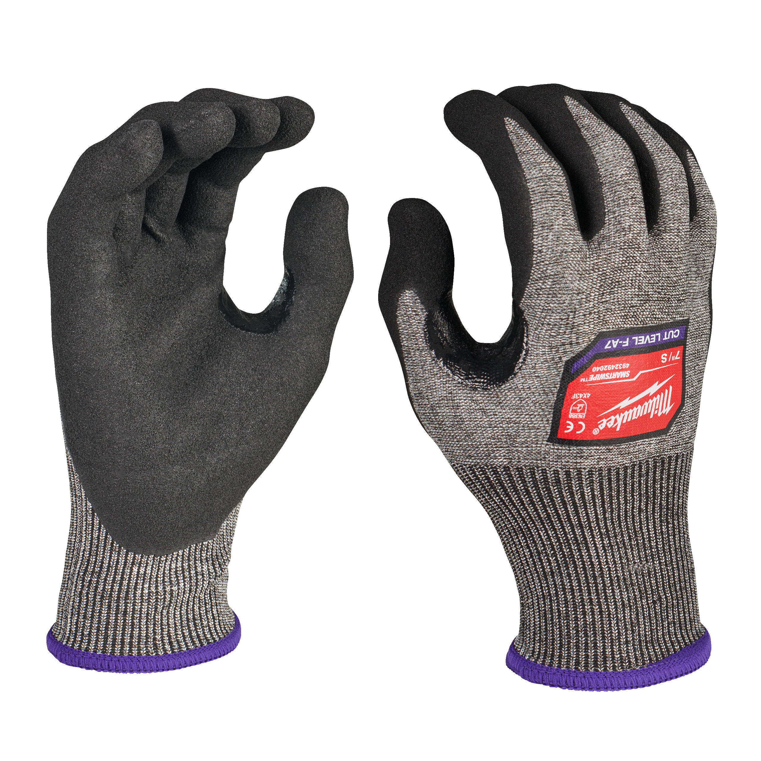 Milwaukee Guanti MOD. High CUT F Gloves Colore GRIGIO/NERO - MILWAUKEE