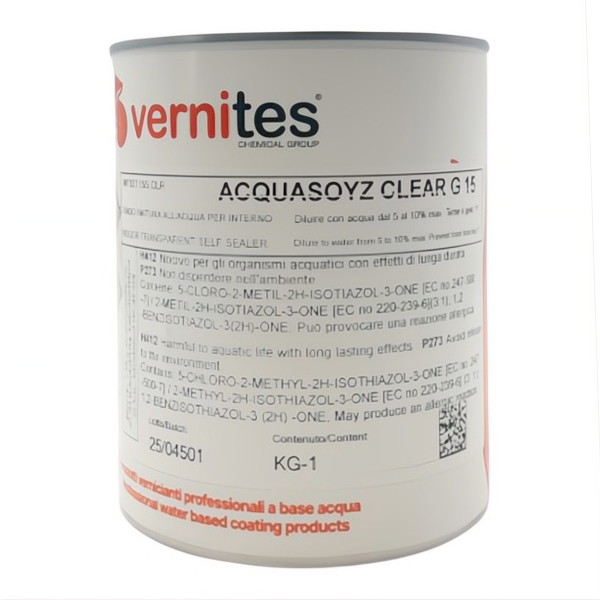 Vernites Acquasoyz Clear G15 Fondo a Poro Aperto all'Acqua KG1 - VERNITES - Immagine 2