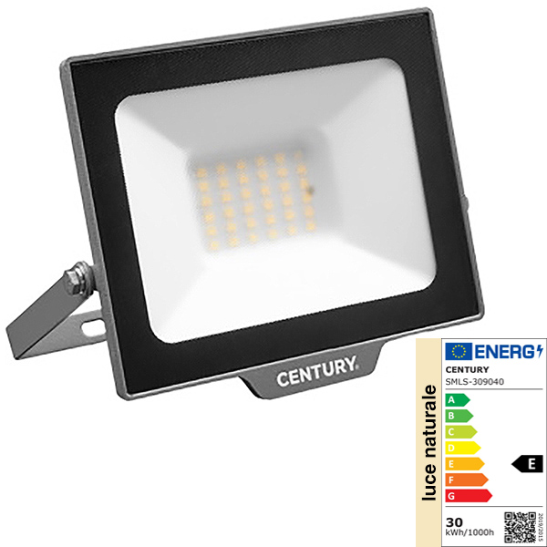 Century Proiettore LED Smile Sensor 230V 30W 4000K 3350LM IP65 - CENTURY ITALIA - Immagine 2