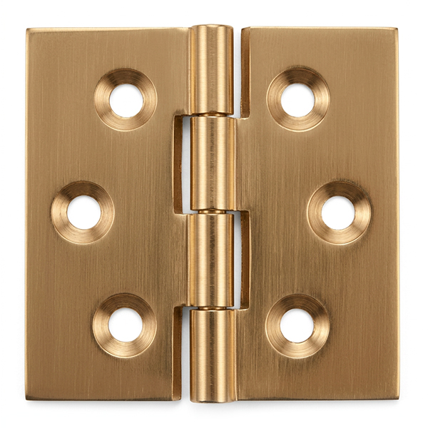 Metal Style Cerniera Fresata Piana Finitura Ottone CONF.DA PZ2 - METAL STYLE - Immagine 3