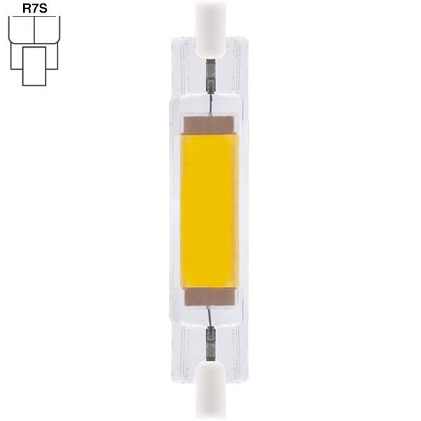 Century Lampadina LED Tre-D COB 220V 4W Attacco R7S MM 78 3000K 450LM